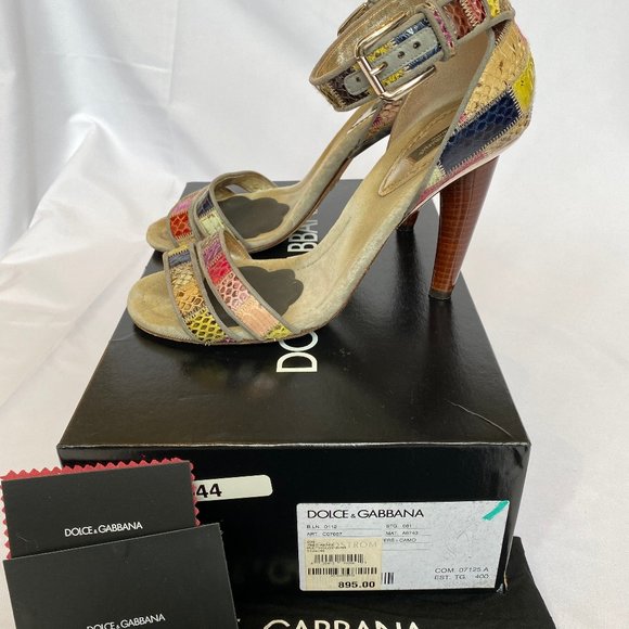 Dolce & Gabbana Shoes - Dolce & Gabbana Sandalo Patchwork 2 Ayers + Camo